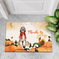 thumbnail image 4 of Happy Thanksgiving Afghan Hound with Turkey Pumpkins Autumn Vibes Doormat Dog Lover Indoor Outdoor Welcome Mat - 12018, 4 of 5