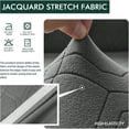 thumbnail image 2 of Sanmadrola Couch Covers Sofa Cushion Cover Slipcovers Wear-Resistant Universal Stretch Anti-Slip Sectional L Shape Sofa Covers, Chaise Lounge Sofa Slipcover, 2 of 8