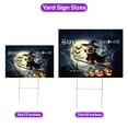 thumbnail image 5 of Happy Halloween Chinese Shar-Pei Witch Pumpkins Bats Yard Sign Dog Lover Outdoor Home Lawn Garden Porch Decor - 13012, 5 of 5