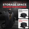 thumbnail image 3 of 1200D Oxford Cloth Waterproof Motorcycle Leg Bag Waist Drop Leg Side Outdoor Casual Waist Bag Motorbike Mobile Phone Fanny Hip, 3 of 6