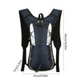 thumbnail image 3 of TZYUDK Hydration Backpack Hydration Pack Water Backpack For Hiking Running Biking Road Runner Hydropack Backpack Climbing Affordable Useful Dark Blue, 3 of 6