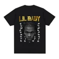 thumbnail image 1 of Nueva camiseta gráfica de rapero de hip hop para hombre, camiseta vintage de algodón de manga corta de gran tamaño, camiseta informal de calle, camiseta unisex, 1 of 6