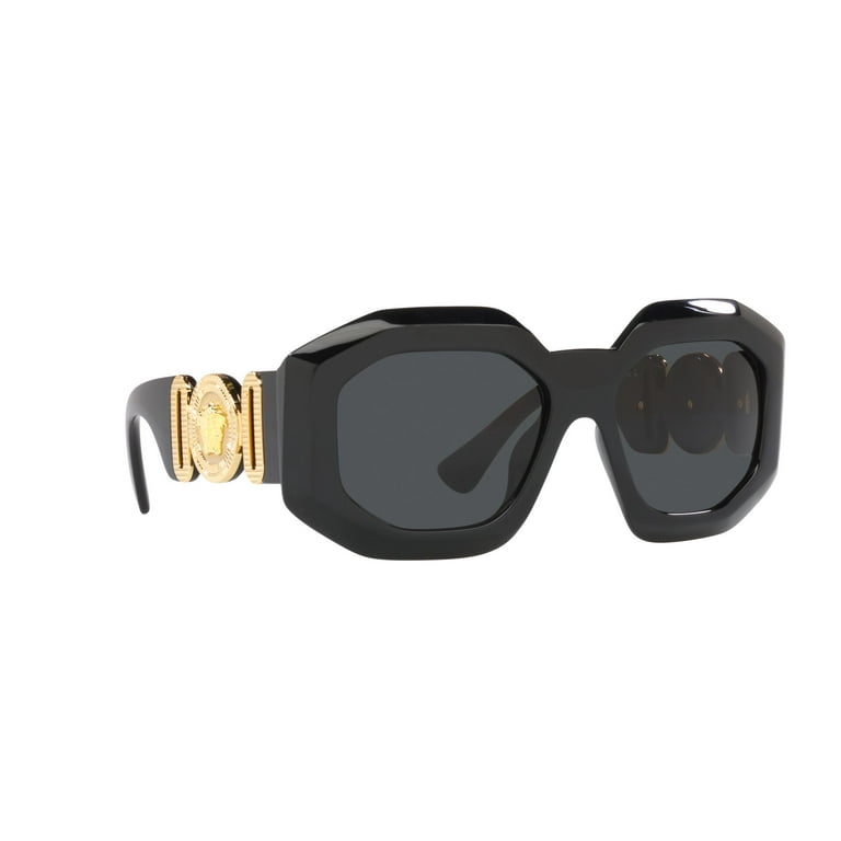 サングラス VERSACE Woman Sunglasses Black 0VE4402 547887 Amazon.com: Versace Woman Sunglasses Black Frame, Dark Grey