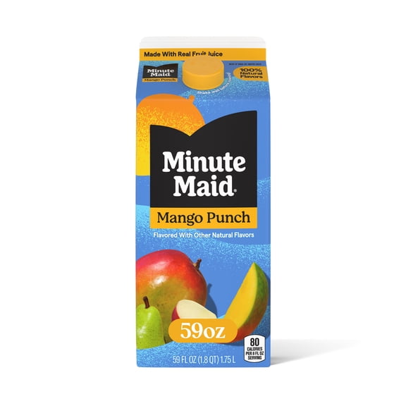 Minute Maid Mango Punch Juice Drink Carton, 59 fl oz