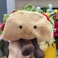 thumbnail image 4 of JELLYCAT Divertida Hamburguesa Pizza Taco Muñeca Lindo Peluche Bebé Muñeca Relajante, 4 of 5