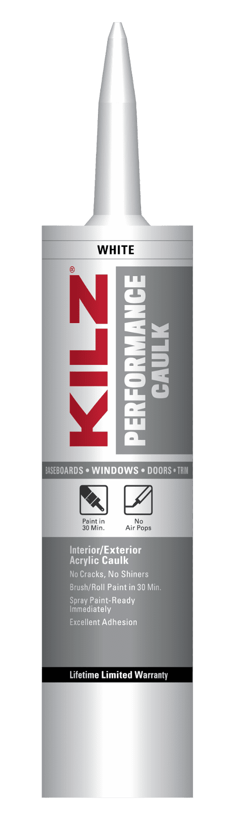 KILZ Performance Caulk, 10 Oz, PC1011