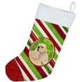 thumbnail image 2 of Carolines Treasures SS4591-CS 11 W x 8 H in. Cocker Spaniel Winter Snowflakes Christmas Stocking, 2 of 2