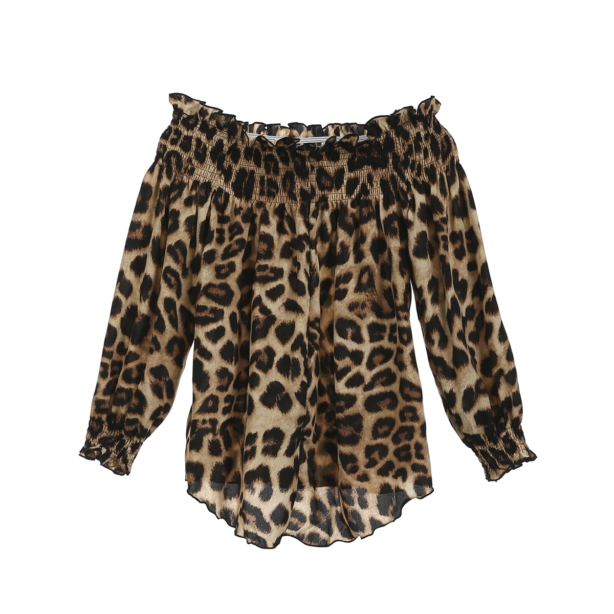 cute leopard print tops