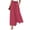 Red #189, variant on Palazzo Polka Dot Pants for Womens Drawstring Wide Leg High Waist Baggy Pants with Pockets Lightweight Trendy Trousers Dark Gray M
