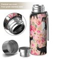 thumbnail image 2 of 20 Oz Bernese Mountain Dogs with Flowers Coffee Tumbler Double Wall Insulated Stainless Steel Water Bottle | Metal Reusable Thermoses Flask with Cup Cap | Leak & Sweat Proof with Anti-Dust Lid, 2 of 7
