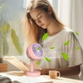 thumbnail image 2 of AZXY Desk Fan,Table Fan,Desktop Fans for Home,Desk Fans Under $15.00,Small Quiet Personal Tabletop Fans for Bedroom, 2 of 8