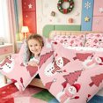 thumbnail image 3 of Manfei Winter Holiday King Size Comforter Sets,Cute Christmas Animal Comforters King Size,Xmas Reversible,3 Pieces,1 Comforter and 2 Pillowcases, 3 of 7