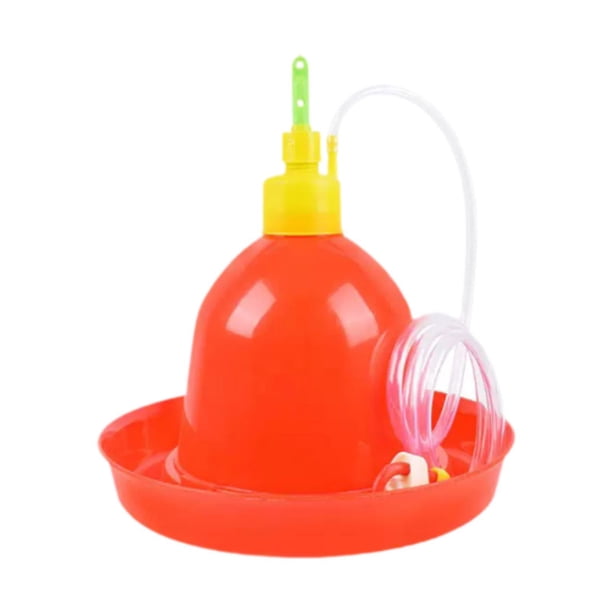 Bebedor de aves de corral automático, de pollo, de aves de corral, equipo de alimentación de agua de pollo para beber cuenca para gallina Regular