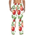 thumbnail image 4 of FORMRS Mens Pajama Pants with Pockets Sleepwear Lounge Bottoms Sizes S-2XL, Apple Pattern, 4 of 7