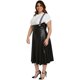 thumbnail image 2 of Vestido/Falda juvenil Roman Fashion/Tallas Extras, 9510 (Negro) negro 36 Roman Fashion F-RF-9510-NEGRO, 2 of 7