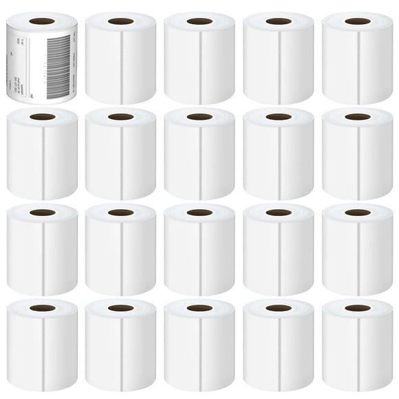 Etiquetas térmicas Muotich, rollo de 4 x 6 cm, 5000 etiquetas para impresora térmica