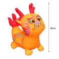 thumbnail image 4 of YAOMOBB Stuffed Toy Adorable Appearance Vibrant Color Fully Filled Spring Festival Chinese Plush Toy, 4 of 7