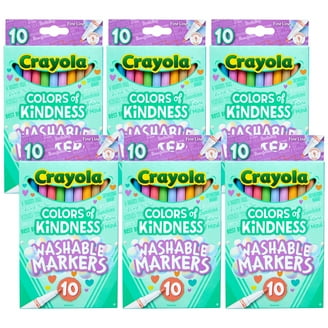 Crayola Washable Gel FX Classpack Markers, Eight Assorted Colors