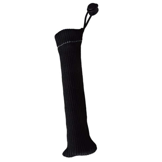 Protector de la cubierta del mango de raqueta de bádminton Cola Negro