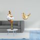 thumbnail image 2 of Figura artística de resina con forma de pájaro. Escultura coleccionable de animal. Adorno abstracto. Ideal para sala de estar, dormitorio, escritorio,, 2 of 8