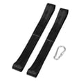 thumbnail image 2 of Battle Battle Rope Anchor Strap Kit with Heavy Duty Reinforced 2 Nylon Straps & 1 Stainless Steel Carabiner Clip for  Ropes Home Gym Fitness & Training Rope Anchor, 2 of 7