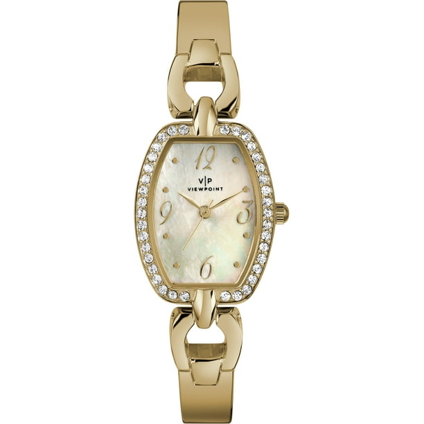 Timex - Women's 25mm Mother-of-pearl Dial Watch, Gold-tone Bracelet 