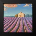 thumbnail image 2 of Galasso, Adriano 15x15 Black Modern Framed Museum Art Print Titled - Campi di lavanda, 2 of 5