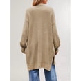thumbnail image 5 of Women'S Long Cardigan Sweaters Open Front Oversized Duster for Women Khaki L, 5 of 10