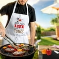thumbnail image 2 of CounterArt "Grab Life" Kitchen Chef Barbeque Apron, 2 of 5