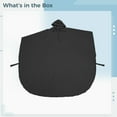 thumbnail image 5 of Waterproof Wheelchair Poncho - Breathable and Windproof Rain Poncho for Adults - Unisex Wheelchair Raincoat with Reflective Safety Rain Cover - Lightweight and Adjustable, 5 of 5