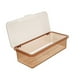 thumbnail image 2 of Organizador de Utensilios Transparente Xja250923001 | con Tapa a Prueba de Fugas para Palillos y Vajilla | Diseño de Drenaje con Bandeja Extraíble | Portacubiertos de Escritorio para Cocina | Organiz, 2 of 6