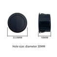 thumbnail image 3 of DC 5-100V LED Voltmeter 3-digit Digital Display Round Two-wire Voltage Meter Voltage Current Monitor Tester For Car Motorcycle, 3 of 9