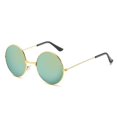 thumbnail image 1 of Gafas de sol redondas de metal retro Tendencia de moda Gafas de sol redondas para hombres y mujeres Opción de equipo de viaje Gafas, 1 of 6