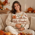thumbnail image 5 of AuroraX Fall Pumpkin Throw Pillow Covers Thanksgiving Decorative Throw Pillowcase Rustic Farmhouse Outdoor Harvest Home Decor, 5 of 7