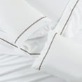 thumbnail image 2 of Hotel Grand  Tencel Cotton Blend Sheet Set Taupe Cal King, 2 of 3