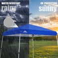 thumbnail image 4 of EAGLE PEAK 10x10 Slant Leg Instant Outdoor Canopy Tent,Blue, 4 of 8