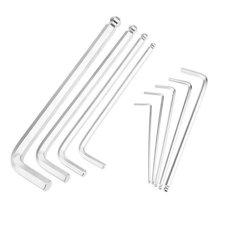 1.5mm-10mm ALLEN BALL POINT END LONG ARM HEX KEY WRENCH METRIC