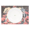 thumbnail image 2 of Ryvnso 1 Piece Placemats Horses Floral Dining Mats Heat-Resistant Non-Slip Washable Table Mat, 2 of 8
