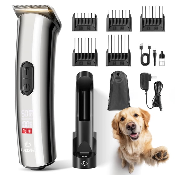 Máquina de Cortar Pelo para Perros FuzzyFix Nova-5X Inalámbrica de 5 Velocidades