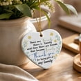 thumbnail image 4 of Heart Acrylic Ornament Keepsake Gift, Friendship Hanging Decor, Christmas Tree Birthday Thanksgiving Holiday Home Decor Pendant, Sentimental Gift For Best Friend, 4 of 7