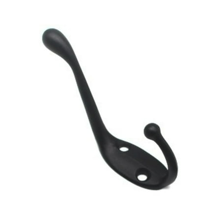 

4 Pcs Modern Clothes Hooks Wall-mounted Coat Hangers Wardrobe Hooks For Bathroom Bedroom Black