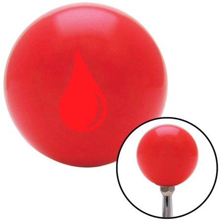American Shifter Red Paint Drip Red Shift Knob with M16 x 1.5 Insert Shifter Auto Manual Custom Brody
