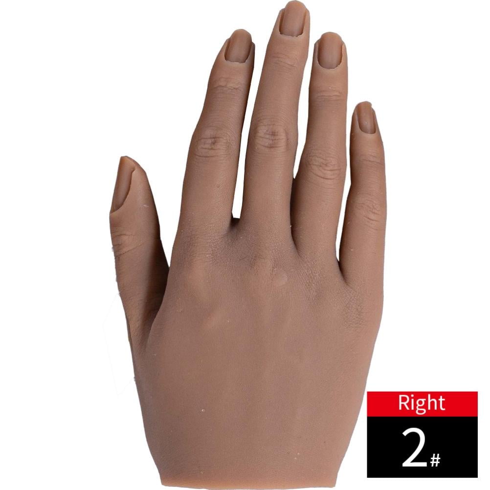 Hand Model Silicone Simulation Hand Model High Temperature Resistant Fake Hands for Painting