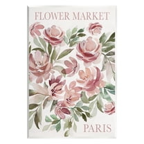 Stupell Industries Paris Flower Market Botanical & Floral Painting Unframed Art Print Wall Art, 10 x 15