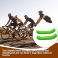 thumbnail image 4 of Eigraketly 1 par de empuñaduras de palanca de freno de bicicleta, protectores de mango de absorción de impacto, funda extraíble ergonómica reutilizable Ciclismo Verde Eigraketly  HW4848-04, 4 of 6