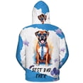 thumbnail image 2 of Happy Father's Day Best Boxer Cool Dad Ever All Over Print 3D Hoodie Unisex Merch Hoodies Boxers Dog Lover Gifts Idea - 12007, 2 of 6