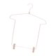 thumbnail image 3 of Perchero de alambre metálico con forma de cuerpo para niñas, perchero para ropa, perchero para pantalones albaricoque, 3 of 9