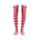 thumbnail image 5 of Calcetines a rayas de 20" de largo, accesorios para disfraces, calentadores de piernas cómodos por encima de la rodilla. 50cm, 5 of 9