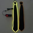 thumbnail image 6 of Nmdmisc Halloween LED Light up Necktie for Men Christmas Adjustable Novelty Neckties Light up Necktie Neon LED Ties Glow in the Dark Necktie for Men Boys Holiday Rave Party Show Costume, 6 of 6