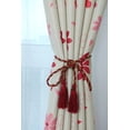 thumbnail image 4 of 100x250cm con Estampado de Hierba Ventana Ojal Decoración de Hotel Restaurante Baoblaze none, 4 of 8